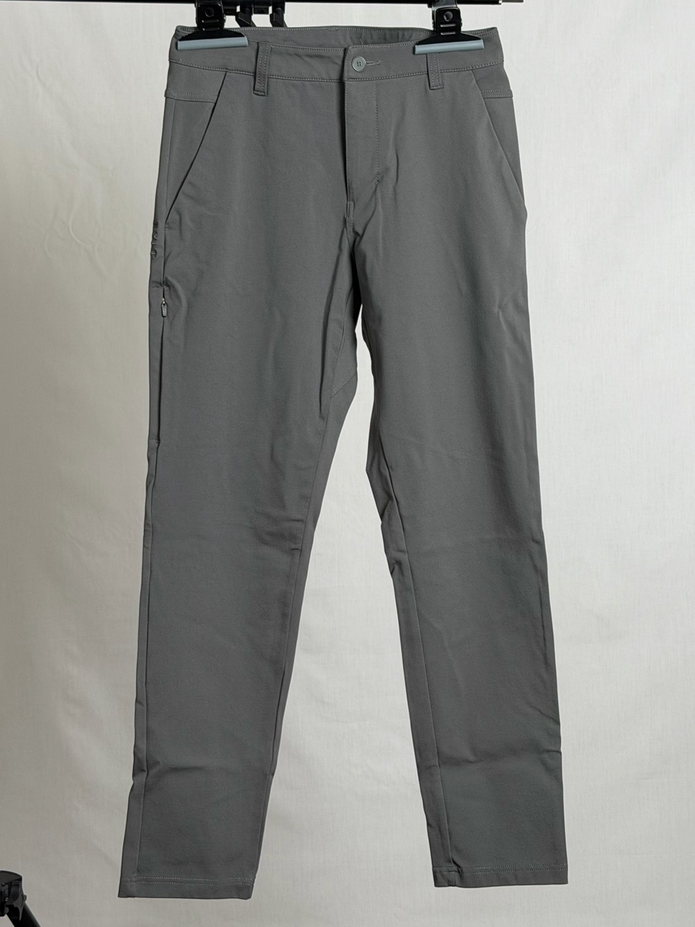 2 BYLT Basics Gray & Blue Stretch Chinos